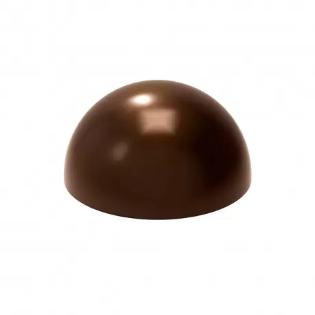 Martellato MA5001 Polycarbonate Chocolate Hemisphere Half Sphere Mold Ø 50mm - 8 Cavity - 15 gr approx . Sphere & Domes Molds