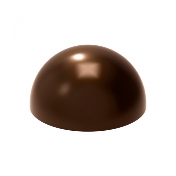 Martellato MA5005 Polycarbonate Chocolate Hemisphere Half Sphere - 40 gr approx - Ø 60mm - 6 Cavity Sphere & Domes Molds