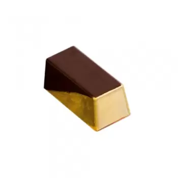 Martellato MA1998 Polycarbonate Straight Rectangle Chocolate Mold - 39 x 18 x 15.5 mm - 10 gr - 30 Cavity - 275 x 175 mm Mode...