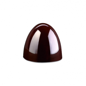 Pavoni PC37 Pavoni Polycarbonate Chocolate Mold - Coupole Dome - 21 Cavities - Ø 26 x 23.5 mm - 275mm x 135mm Modern Shaped M...