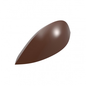 Polycarbonate The Honore by the Dutch Pastry Team Chocolate Mold - 54 x 22 x 20 mm - 10.5gr - 2x9 Cavity - 275x135x24mm