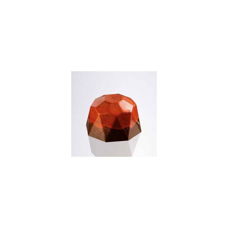 Martellato MA1521 Polycarbonate Small Geometric Diamond Chocolate M...
