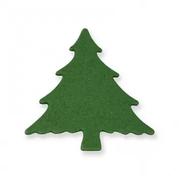 PME CT478 PME Christmas Tree Poliglass Cutter Assorted Sizes - Set of 3 Fondant Cutters & Plungers