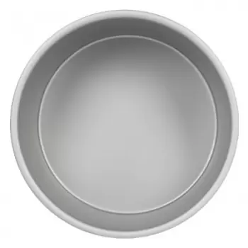 PME RND064 Round cake pan with solid bottom - 6 x 4 inches Round Cake Pans