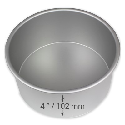 Fat Daddio's PRD-142 Round cake pan solid bottom 14