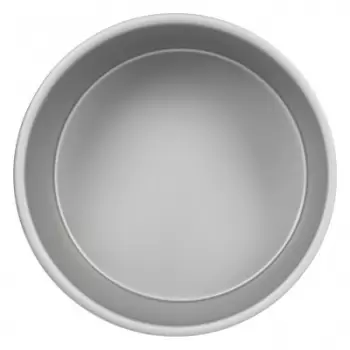 PME RND084 Round cake pan with solid bottom - 8 x 4 inches Round Cake Pans
