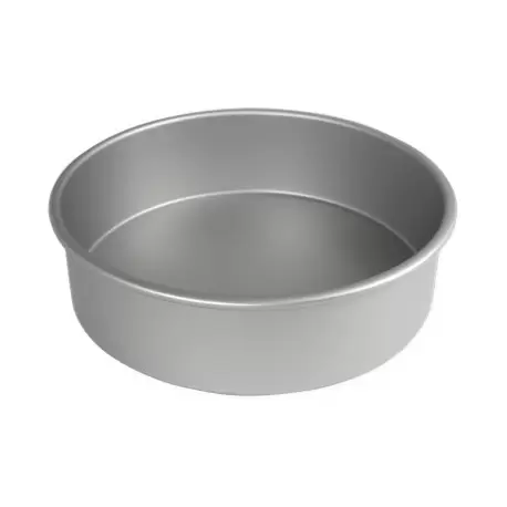 PME RND104 Round cake pan with solid bottom - 10 x 4 inches Round Cake Pans
