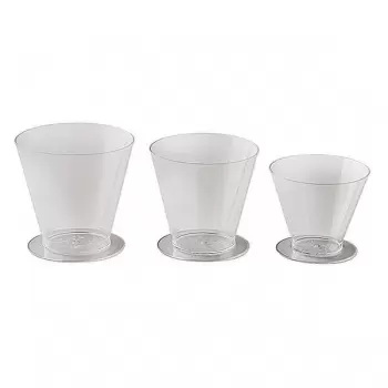 Small Disposable Verrine Glasses - 90ml - 100 pcs