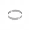 Martellato 40-W088 Extra Large Stainless Steel Cake Pastry Entremet Rings - 29.5 x 5 cm Extra High Wedding Cake Ring