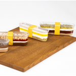 Plastic Eclair Ice Cream Gelato Long Oval Cups 137 x 37x41 mmm - 120 ml - Pack of 100