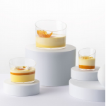 	Clear Greek Oval Plastic Verrine Cups - Ø 92 x 75 mm - Cap. 190 ml - 100pcs