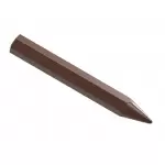 Chocolate World CW1622 Polycarbonate Pencil Chocolate Mold - 117 x 15 x 6.5 mm - 9.5gr - 2x5 Cavity - 275x135x24mm Themed Molds