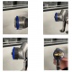 Sata Sataminijet4400RP SATAminijet 4400 RP Air Brush by SATA - 1.2 Nozzle with 2 Aluminum 0.3L Cups - Stainless Steel Spray G...