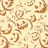 Chocolate Transfer Sheets - Shiny Halloween Pumpkins - Pack of 10 Sheets - 300 x 400 mm
