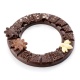 Cacao Barry MLD-090632-M00 Tritan Polycarbonate Chocolate Chocoloop Tablet Mold - 80g - Ø15 cm outside x Ø9 cm inside Tablets...