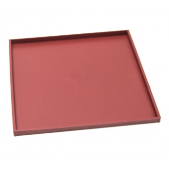 O'Creme Square Mini Brownie Silicone Mold for Chocolate Truffles, Ganache, Jelly, Candy, Pralines, and Caramels