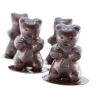 Mae 013652-20X30 SILMAE Professional Silicone Pastry Mold - Little Bears - 59x35x18 mm - 16 cavity - 21ml SILMAE Flexible Molds