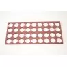 SILMAE Professional Silicone Pastry Mold - Deep Round Insert Chablon - Ø 27.5 x 7 mm - 36 cavity - 4.15ml