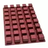 SILMAE Professional Silicone Pastry Mold - Cube Mold - 47X47X48.5 mm – 40 cavity - 99.3ml
