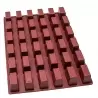 SILMAE Professional Silicone Pastry Mold - Mini Deep Rectangle Cake - 74 X 36 X 50 mm - 36 cavity – 112 ml