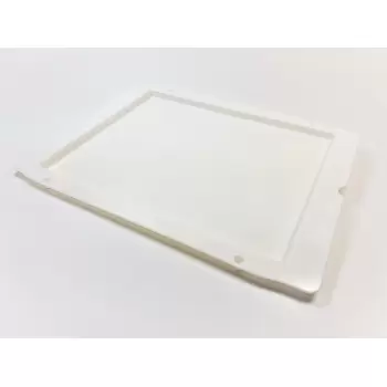 Hans Brunner HB-9142-PC Thermoformed Polycarbonate Chocolate Giant Tablet Mold - Chocolate Brittle - 315 x 250 x 11 mm - 1000...
