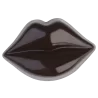 Hans Brunner OS-0160-SZ Thermoformed Polycarbonate Chocolate Kiss Lips Mold - Kiss - 41 x 28 x 15 mm - 10 gr - 54 cavities - ...