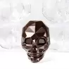 Professional Polycarbonate Amleto Diamond Skull Halloween Chocolate Mold - 96mm x 75mm x h 100mm - 4 cavity - 137 gr