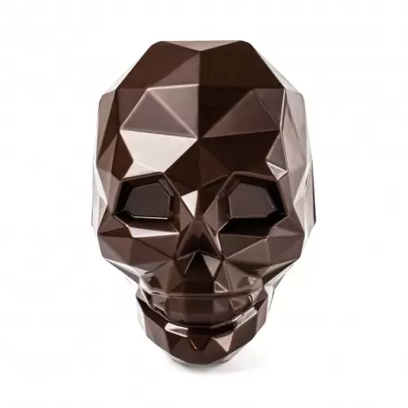 Martellato MA3018 Professional Polycarbonate Amleto Diamond Skull Halloween Chocolate Mold - 96mm x 75mm x h 100mm - 4 cavity...