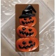 Pavoni PC5060FR Pavoni Polycarbonate Halloween Friends Chocolate Bar Mold by Fabrizio Fiorani - 154 x 77 x h 15mm - 3 cavity ...