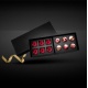 Pastry Chef's Boutique TCB231.86.34B Deluxe Rigid Closed Frame Candy Chocolate Boxes with Insert and Cushion Pad - 2 Compartm...