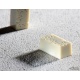 Chocolate World CW12097 Polycarbonate Rectangular Cube with Bubbles Chocolate Mold - 34mm x 18.5mm x h 15mm - 24 cavity - 10....