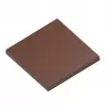 Polycarbonate Square Tablet Chocolate Mold - 80mm x 80mm x h 6.5mm - 3 cavity - 50gr