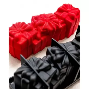 Pavoni Entremet Christmas Gift Yule Log Cake Mold - FOR YOU - 250mm x 85mm x h 85mm - 1100ml