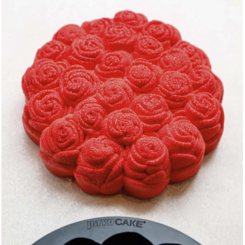 Pavoni Professional Entremet Silicone Mold - Bouquet of Roses by Cédric Grolet - Ømm x 185mm x h 60mm - 1100ml