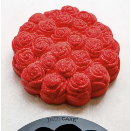 Pavoni Professional Entremet Silicone Mold - Bouquet of Roses by Cédric Grolet - Ømm x 185mm x h 60mm - 1100ml