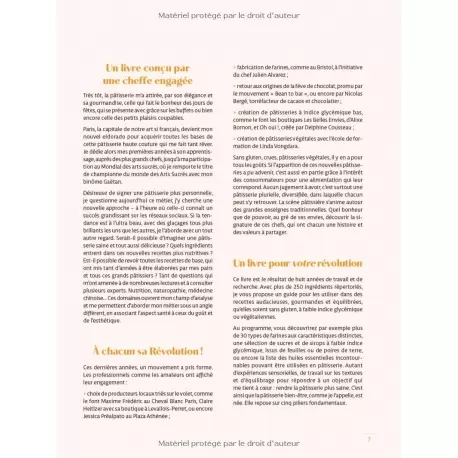 REVPfr Révolution Pâtisserie: La bible de la pâtisserie saine by Johanna Le Pape - Hardcover - French Language Pastry and Des...