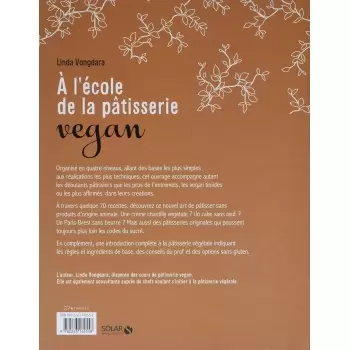 ENCOREfr A l'école de la pâtisserie vegan by Linda Vongdara - Hardcover - French Language Pastry and Dessert Books
