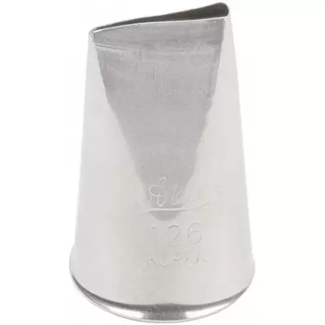 Ateco 126 - Leaves Pastry Tip - Stainless Steel