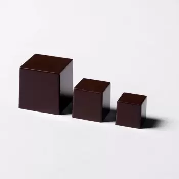 Pavoni Polycarbonate Cubo Chocolate Cube Mold - Ramon Morató - 30mm x 30mm x h 30mm - 24 cavity - 25ml