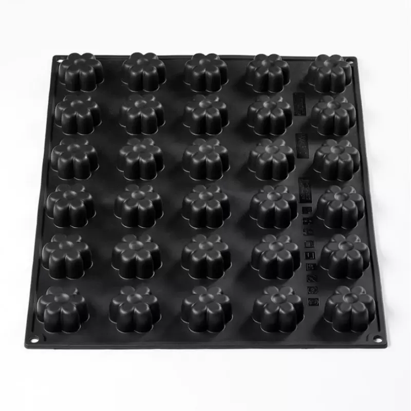 Pavoflex Professional Mini Portion Silicone Mold - Margherita by Antonio Bachour - Ø mm 40mm × h 20mm - 30 cavity - 20ml
