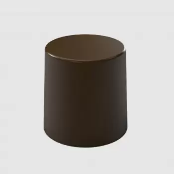 Polycarbonate Traditional Thimble Praline Cylinder Tube Chocolate Mold - Ø 20mm x 20mm - 7gr - 4x8 Cavity