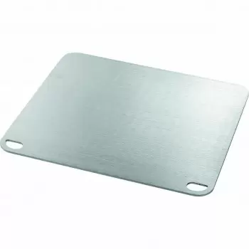 Stainless Steel Pizza Cooking Plate - 40cm x 35cm