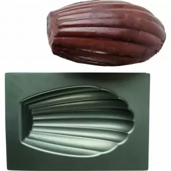 Premium Non-Stick XXL Madeleine Mold - 19.5cm x 12cm x h 4cm