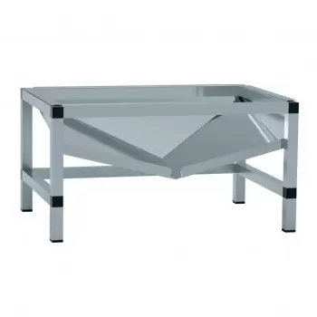 Stainless Steel Pastry Entremet Glazing Table - 60 x 40 cm racks