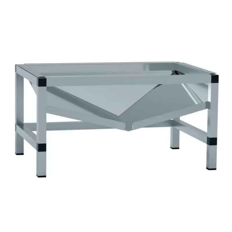 Stainless Steel Pastry Entremet Glazing Table - 60 x 40 cm racks