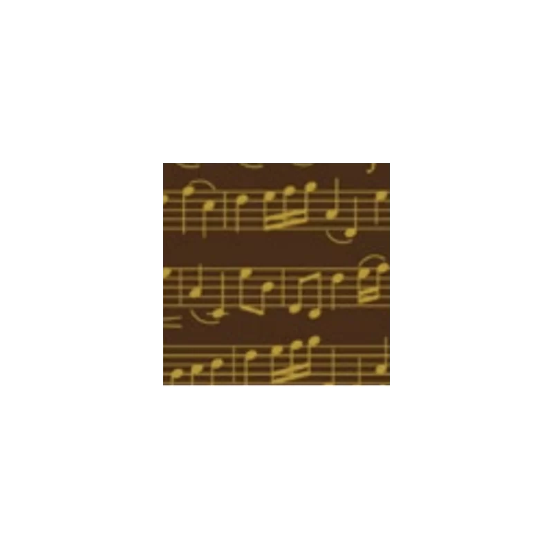 Music Notes Chocolate Transfer Sheets - 300 mm x 400 mm - 10 sheets