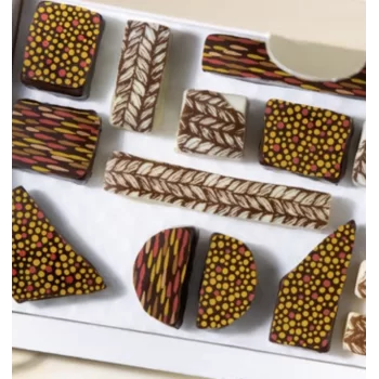Chocolate World F028892 Chocolate Transfer Sheets - COLOR DROPS - 3...