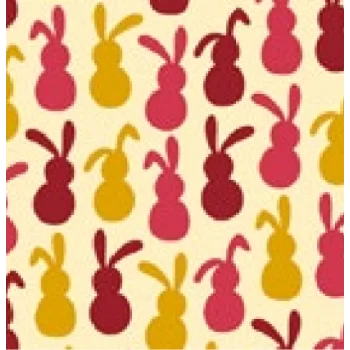 Bunny Dance 4 Chocolate Transfer Sheets - 300 mm x 400 mm - 10 sheets