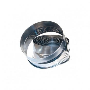 Stainless Steel Smooth Round Pastry Cutters - 12 sizes - 27 mm to 140 mm x h 5 cm