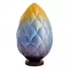 Polycarbonate Quilted Chocolate Dragon Egg Easter Egg Mold by Philip Khoury - Blossom - 2 Cavity - 105mm x 165mm - 200gr